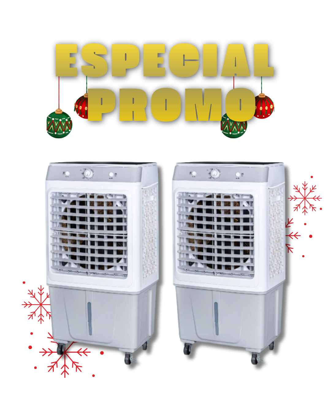 PROMOCION 3 ENFRIADORES DE AIRE 3.500M3